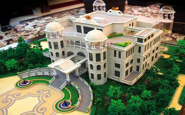 农业景泰景泰沙盘模型的应用