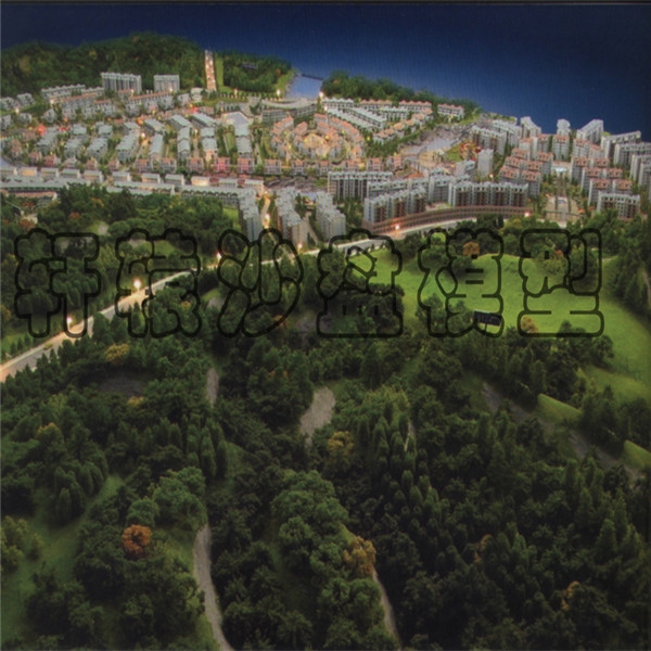 兰州九州新区景泰规划模型